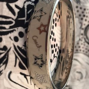 Coach Ivory Enamel Star Bracelet